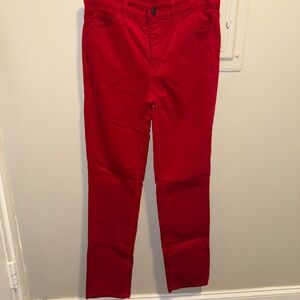 Talbots Red Velvet Pants